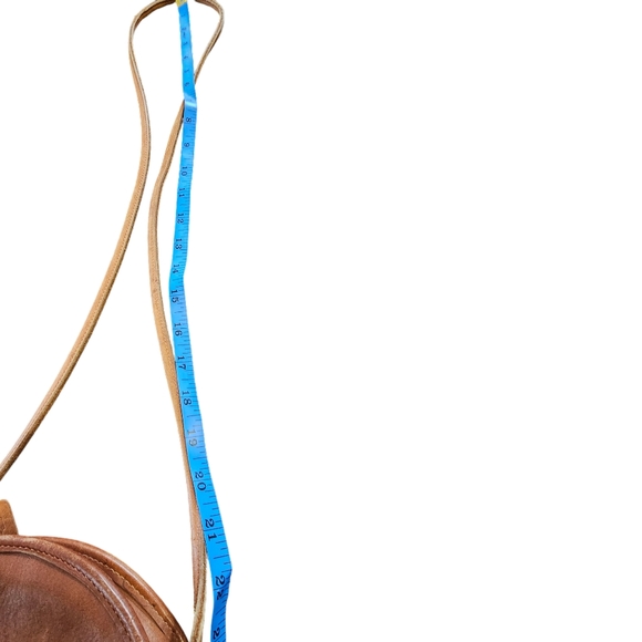 Vintage COACH Brown Half Moon Purse Pocket book USA Kimball - Picture 13 of 13